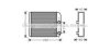 AVA QUALITY COOLING MT6186 Heat Exchanger, interior heating